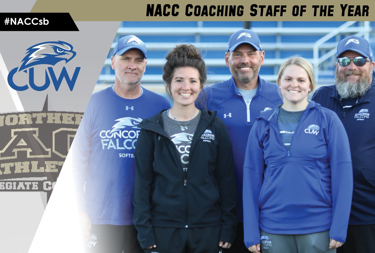 NACC_sports's tweet photo. #NACCsb 🥎 | NACC Announces All-Conference Softball Team, Major Awards

🏆 Pitcher: Gina Followell, @cuwfalcons
🏆 Pos. Player: Lexi Martin, @wlcsports
🏆 Freshman: Jess Pozezinski, CUW
🏆 Coaching Staff: CUW (Steve Crook, HC)

📰 https://t.co/p0k7QkiY1k

#NACCtion #d3sb https://t.co/KXrS02754R