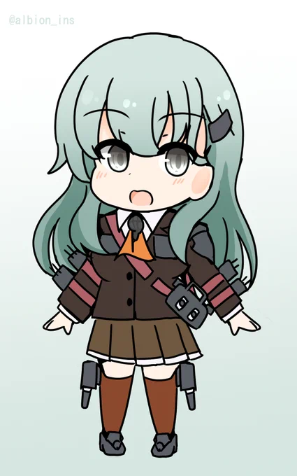 鈴谷SDVerです!
1h05m

#鈴谷
#艦これ版深夜の真剣お絵描き60分一本勝負
#艦これ版真剣お絵描き60分一本勝負_20220509 