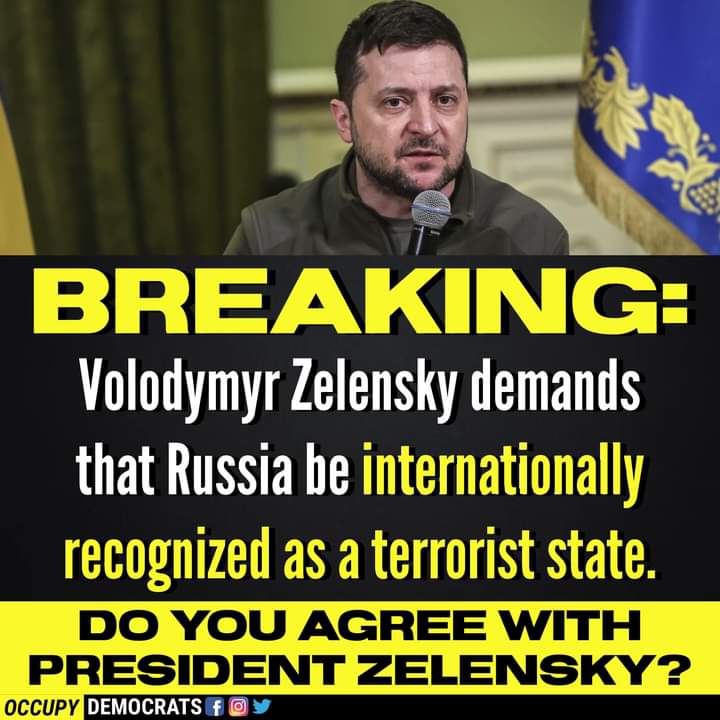 WallStreetQuee2's tweet photo. @mmpadellan We all should agree with President Zelensky on that issue. https://t.co/WcPK5y8B65