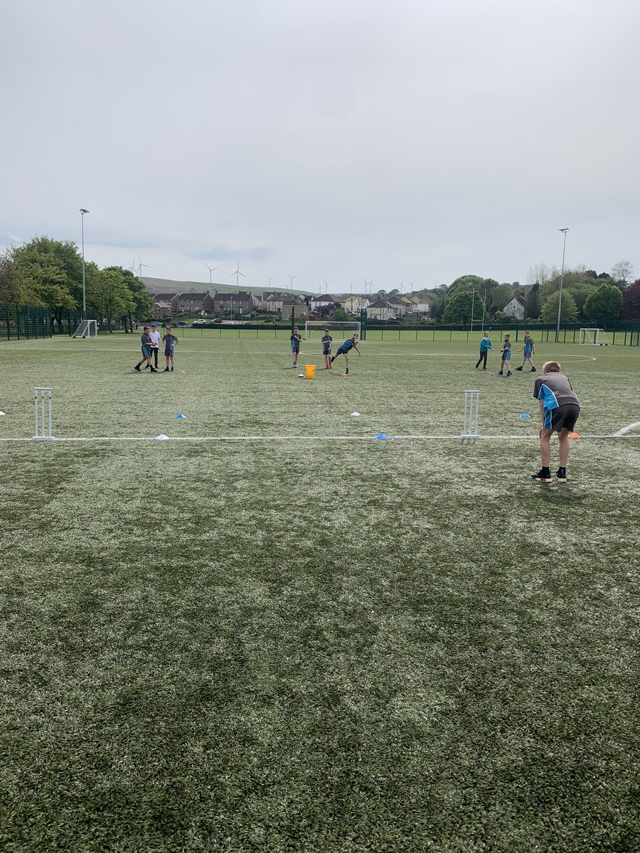 TCS_HWB's tweet photo. Great first cricket session #HowsHe https://t.co/PquQP9w5sy