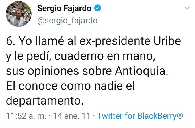 TiteresAnti's tweet photo. Qué malota es Isabel Zuleta, de alguna forma obligó al inocente Sergio Fajardo a escribir este trino. https://t.co/noRAKMjqks