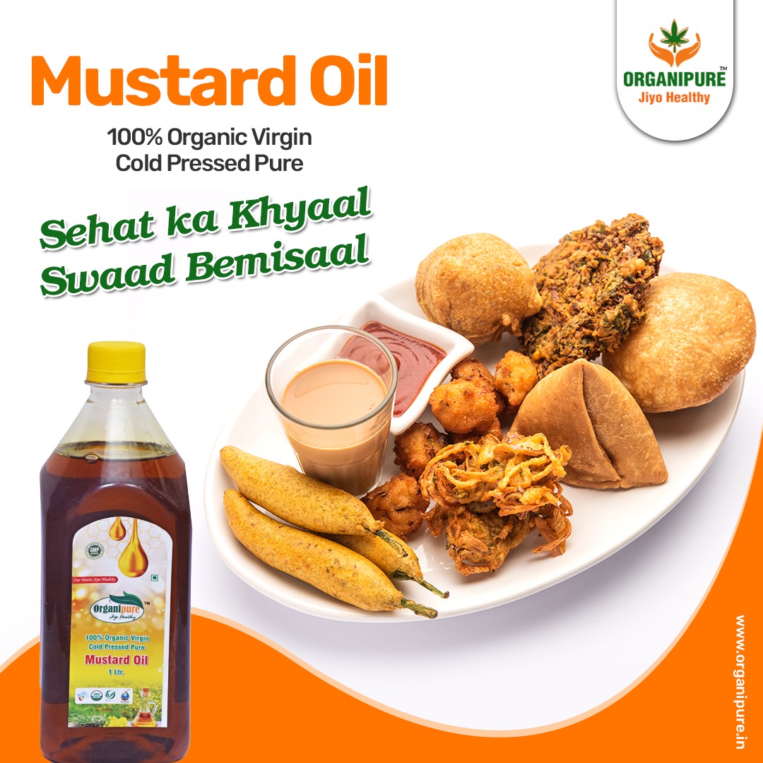 organipure22's tweet photo. Organipure 100% Pure, Organic, Virgin Cold Pressed Yellow Mustard Cooking Oil.
...
✅ Better for Cooking
✅ keeps coronary diseases away
✅ Increases immunity
✅ Reduces Bad cholesterol
...
Order Online: https://t.co/akEQhuE11q
#mustardoil #virginoil #organicproducts #mustard https://t.co/K2A1n3FfDX
