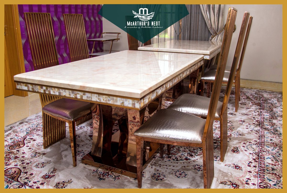 NestMcarthurs's tweet photo. After a long day you deserve to have dinner at the most luxurious dining table
#akwaibom #uyo #nigeria #luxury #enjoyment #relaxation #hotel #airbnb #travel #tourism #relax #relaxation #threecoursemeal #dinner #diningroom #dinner #lunch #breakfast https://t.co/i8reDnshXj