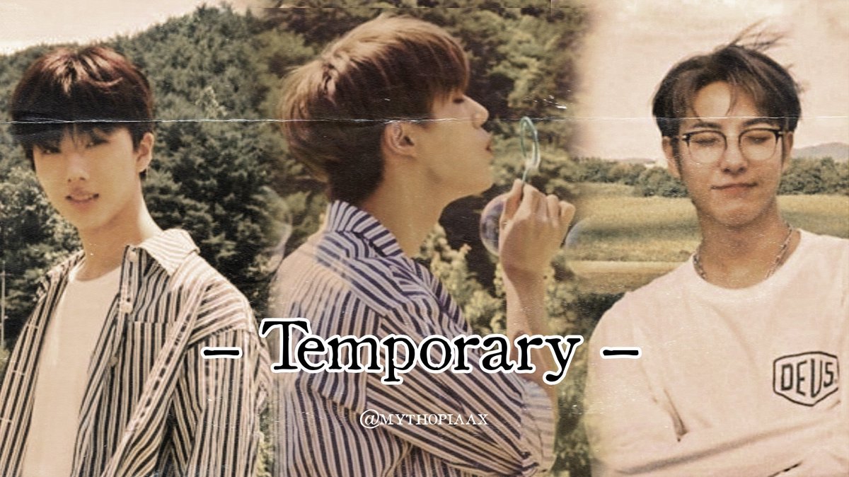 Temporary.

: Jeno, Renjun, Jisung, short au.
© mythopiaax