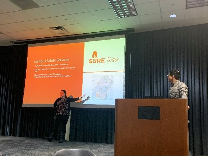 The Office of Emergency Management recently provided an overview of Campus Emergency Preparedness to @UTHousing & @UTexasDining. We provided valuable info on emergency situations, evacuations, Sure Walk and much more! For more info on OEM follow this link: emergencymanagement.utexas.edu