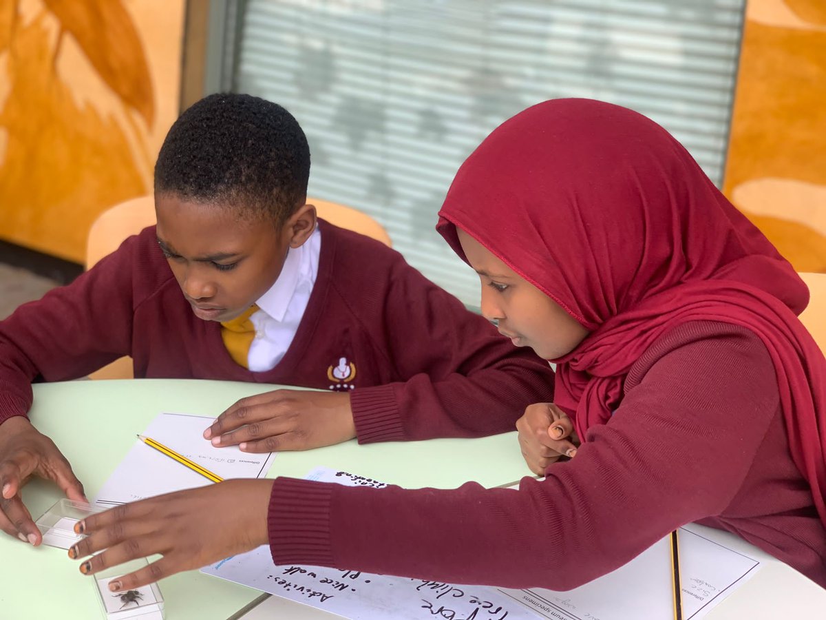 ArkJohnArcher's tweet photo. 🍃🐝Year 5 had a wonderful afternoon with #UrbanNatureProject @NHM_London
They were able to use their geographical skills to look at the impact of humans on the environment! #ForPeopleAndPlanet #ExcitedAboutLearning #Conservation #TeamAJA🐝🍃 https://t.co/O8TqnQcctC