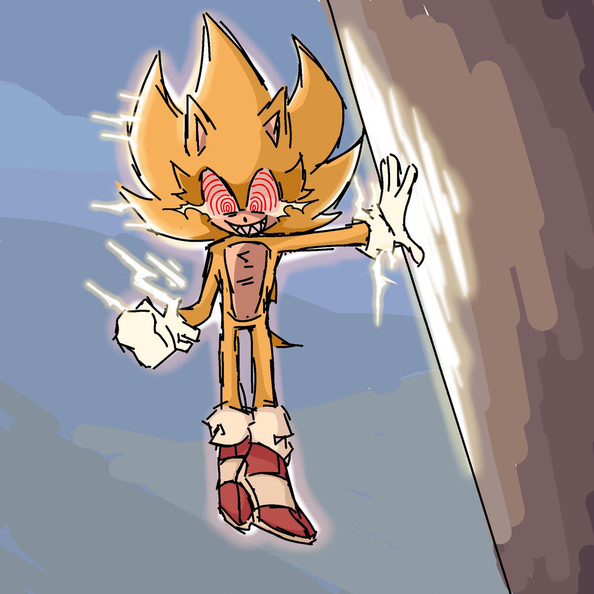 theo_catface on X: movie fleetway super sonic #sonic #SonicMovie2  #fleetwaysonic #SonicTheHedgehog  / X