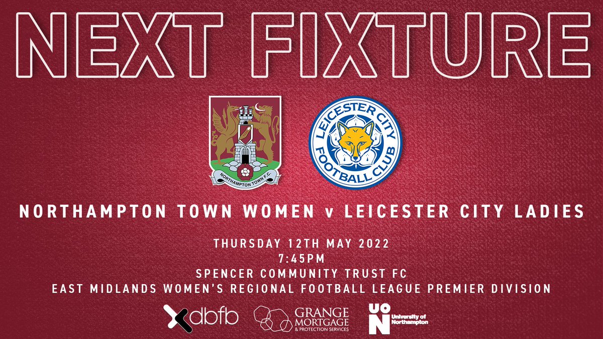 We welcome the champions to Studland road on Thursday night 🏆🏆⚽️⚽️ <a href="/NTFCWomen/">Northampton Town Women</a> vs <a href="/LeicCityLFC/">Leicester City Ladies FC</a>