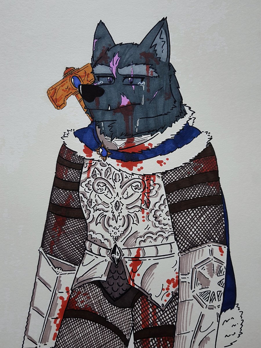 Daeng_Neug_wolf's tweet photo. his death felt because he played Eldenring
#furryart #welsh🏴󠁧󠁢󠁷󠁬󠁳󠁿 https://t.co/5WSGjIxbYV