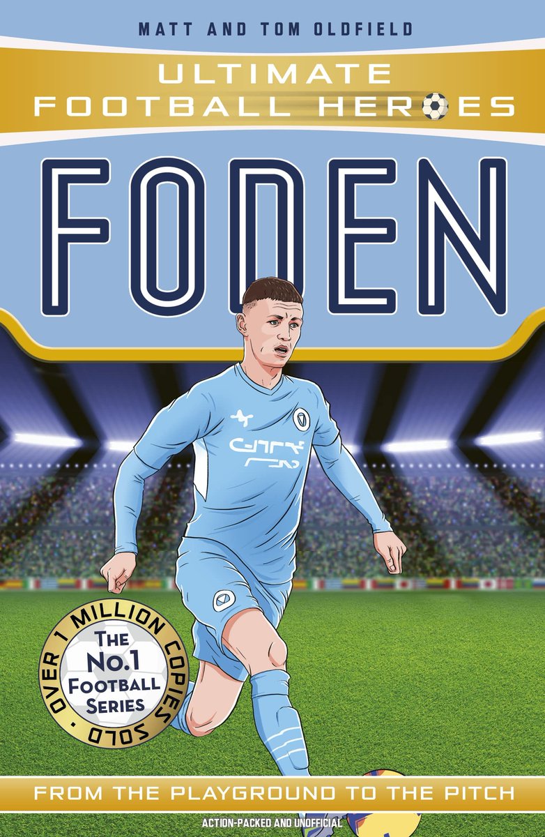 Ready? It's COMPETITION TIME again! To be in with a chance of winning one of our new Phil Foden books, just follow + RT. #mcfc #england #foden #bookgiveaway #kidslit