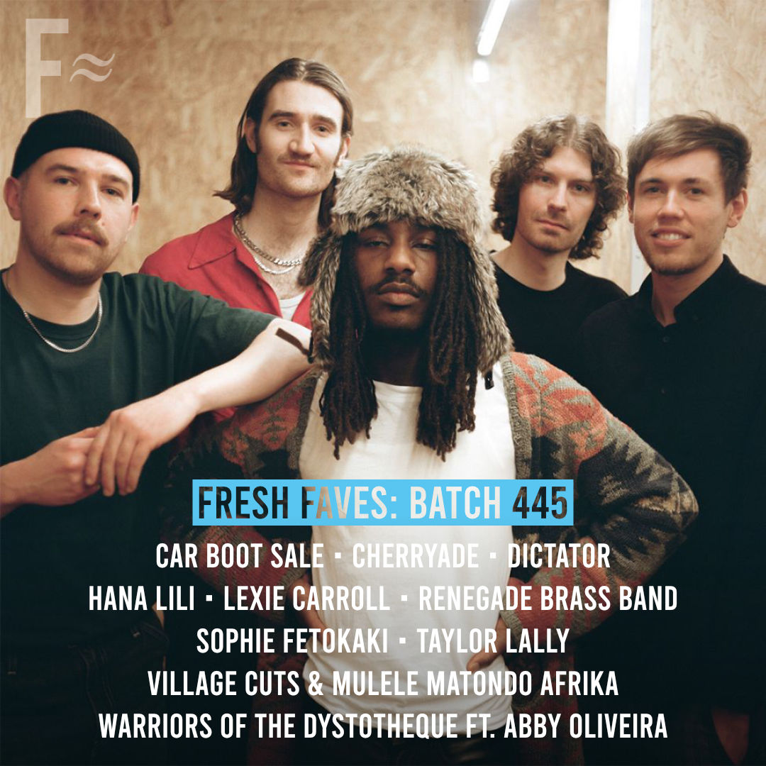 Composer, radio host &amp; FOTN moderator Neil March @trustthedocuk reviews our readers' favourite tracks freshonthenet.co.uk/faves445, including:
<a href="/cherryademusic/">Cherryade</a>
<a href="/Dictator_Band/">Dictator</a>
@hanalilimusic
<a href="/lexiecarroll_/">Lexie Carroll</a>
<a href="/renegadebrass/">Renegade Brass Band</a>
<a href="/fetokaki/">Sophie Fetokaki</a>
<a href="/iamtaylorlally/">Taylor Lally</a>
<a href="/MuleleMatondo/">MuleleMatondoAfrika</a>
@Dysto_Warriors