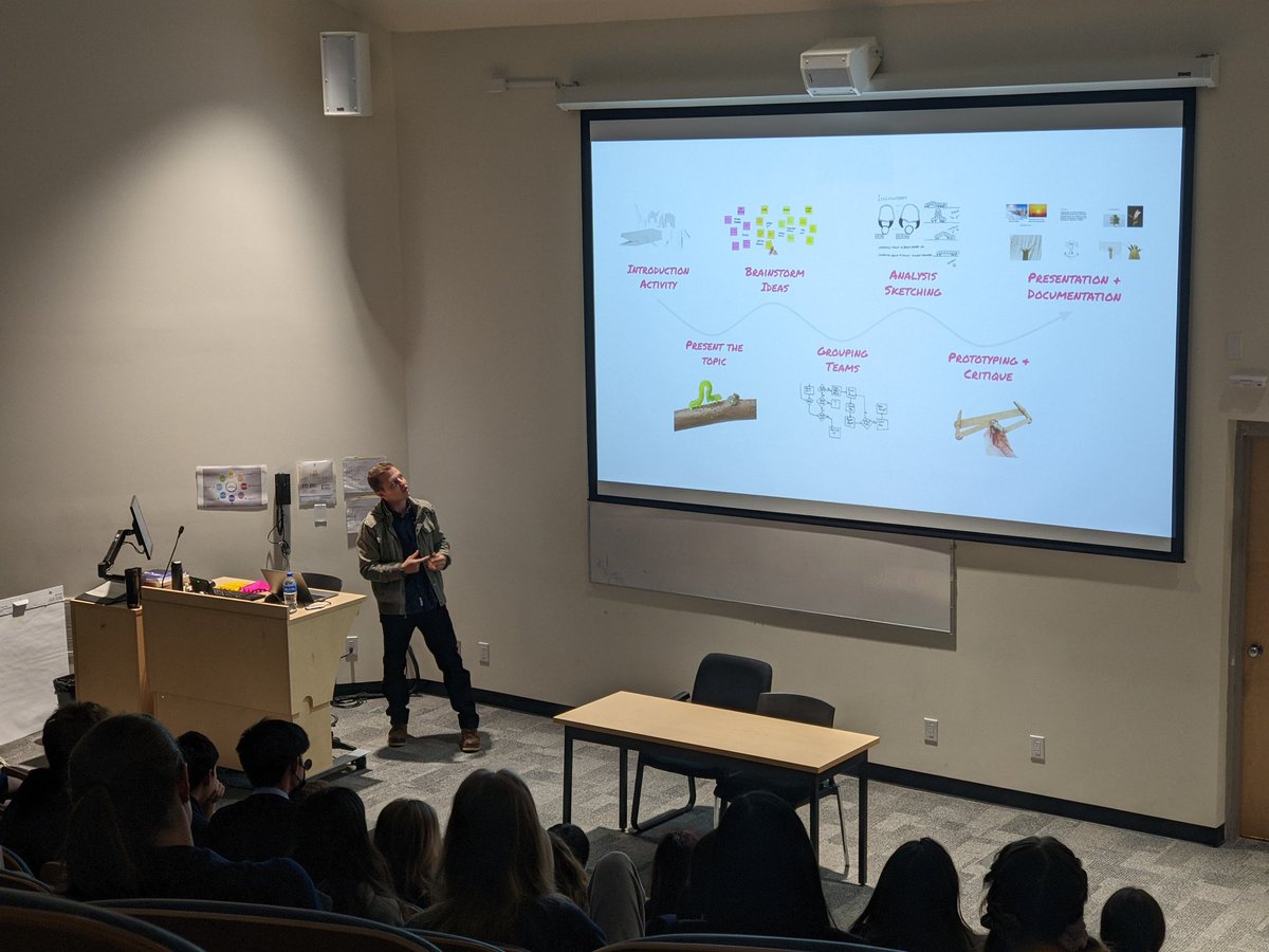 Here we go <a href="/CollingwoodCavs/">Collingwood School</a> Gr. 9's! Let the #designthinking process w/ <a href="/nuvustudio/">NuVu Studio</a> begin. Excited to be a part of it.