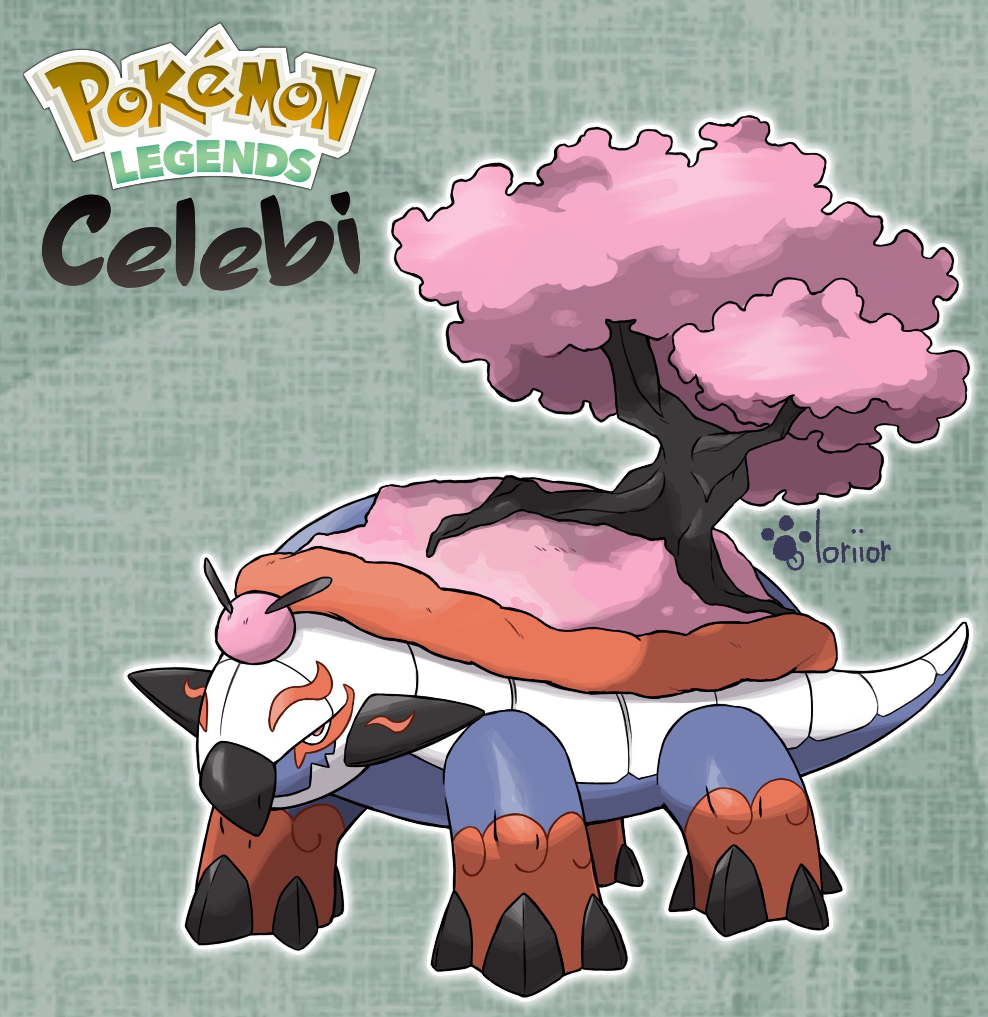 loriior on X: &ldquo;— pokémon legends celebi !! ✨ • torterra 🌱 (grass 
