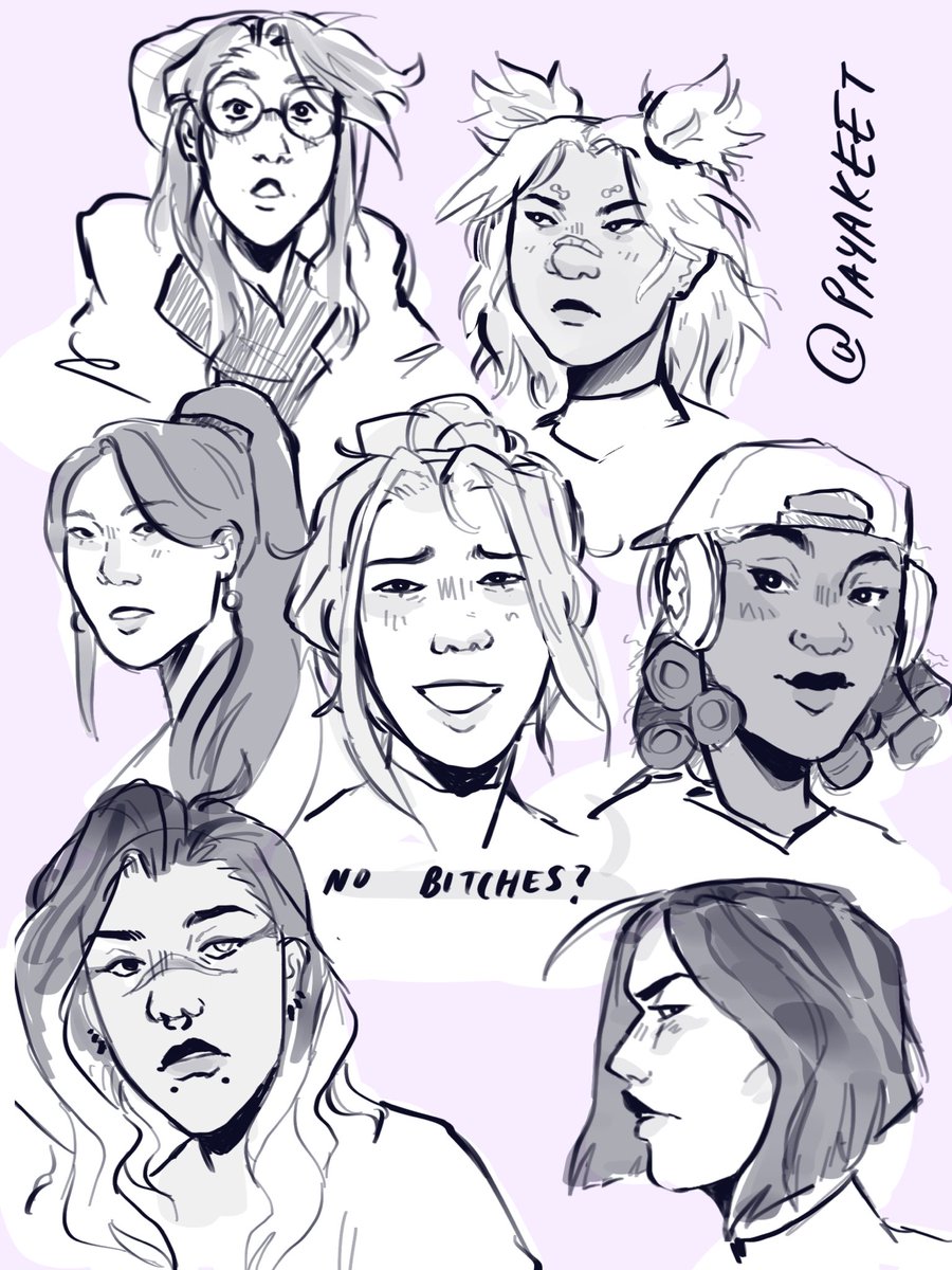 Payakeet's tweet photo. a few of my favorite valorant ladies :D #ValorantArt #valorant https://t.co/beOIEYiPsZ