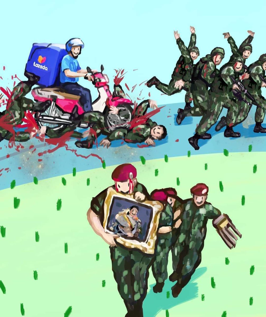 pyabad_dictator's tweet photo. ทหารยูเครนแม่งรบกับผู้รุกรานอย่างรัสเซียอย่ากล้าหาญ ส่วนทหารไทย... ไอ้สัส! มารบกับ #Lazada พวกมึงจะกระจอกไปถึงไหนวะ ขี้เปียกปลายควยหมาขี้เรื้อนฉิบหาย
.
ให้คนโง่มาถือปืน แม่งก็ทำได้แค่เรื่องโง่ ๆ ที่ป่าเถื่อน https://t.co/xuXtUIuPC2