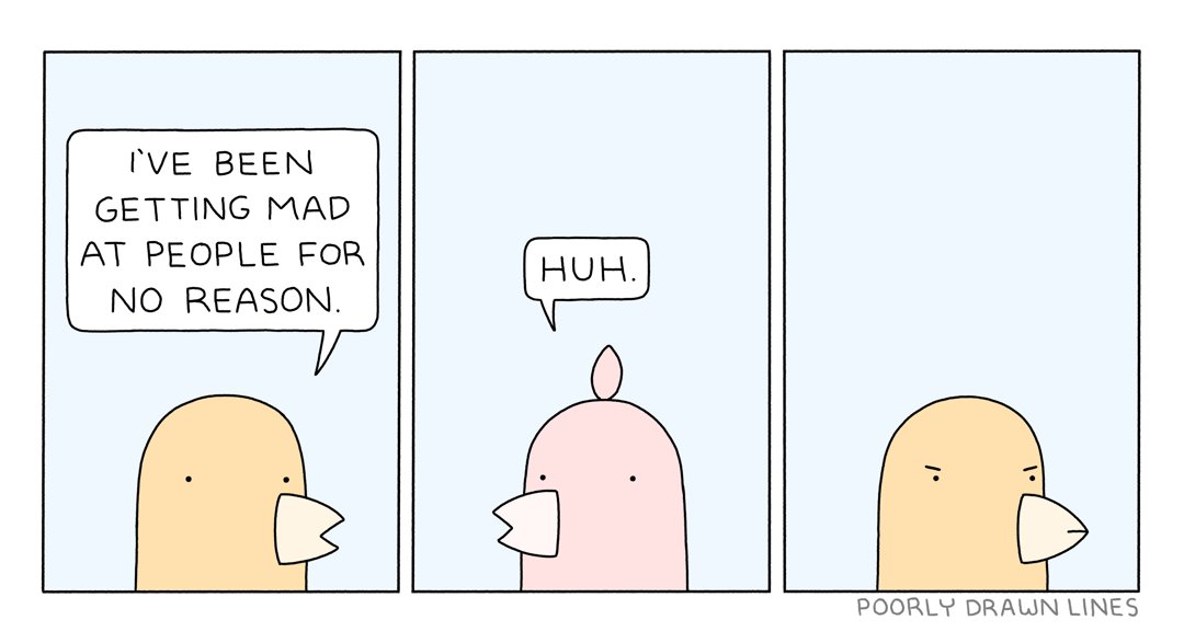 getting mad 