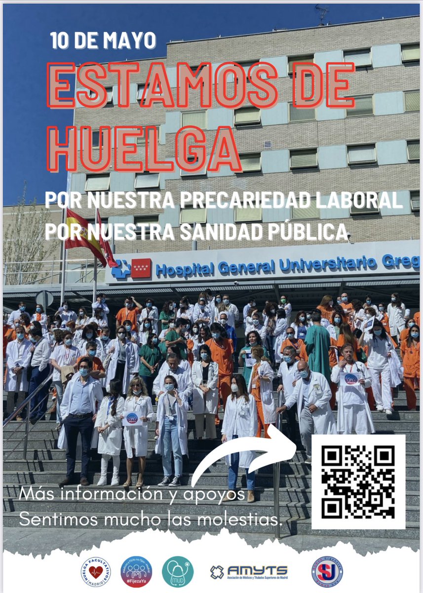 🔴🔴IMPORTANTE🔴🔴

Los Médicos y FEAS no Fijos de la <a href="/SaludMadrid/">Salud Madrid</a> no estamos solos. Nos apoyan los pacientes y muchas personas importantes de la población. 

#BastaYadeTemporalidad #HuelgaFacultativosMadrid <a href="/MUDmedicos/">MUD Médicos</a> <a href="/SomosUrgencias/">SomosUrgencias</a> <a href="/huelgafacmad/">HuelgaFacultativosMadrid</a> <a href="/eruizescudero/">Enrique Ruiz Escudero</a> <a href="/IdiazAyuso/">Isabel Díaz Ayuso</a>