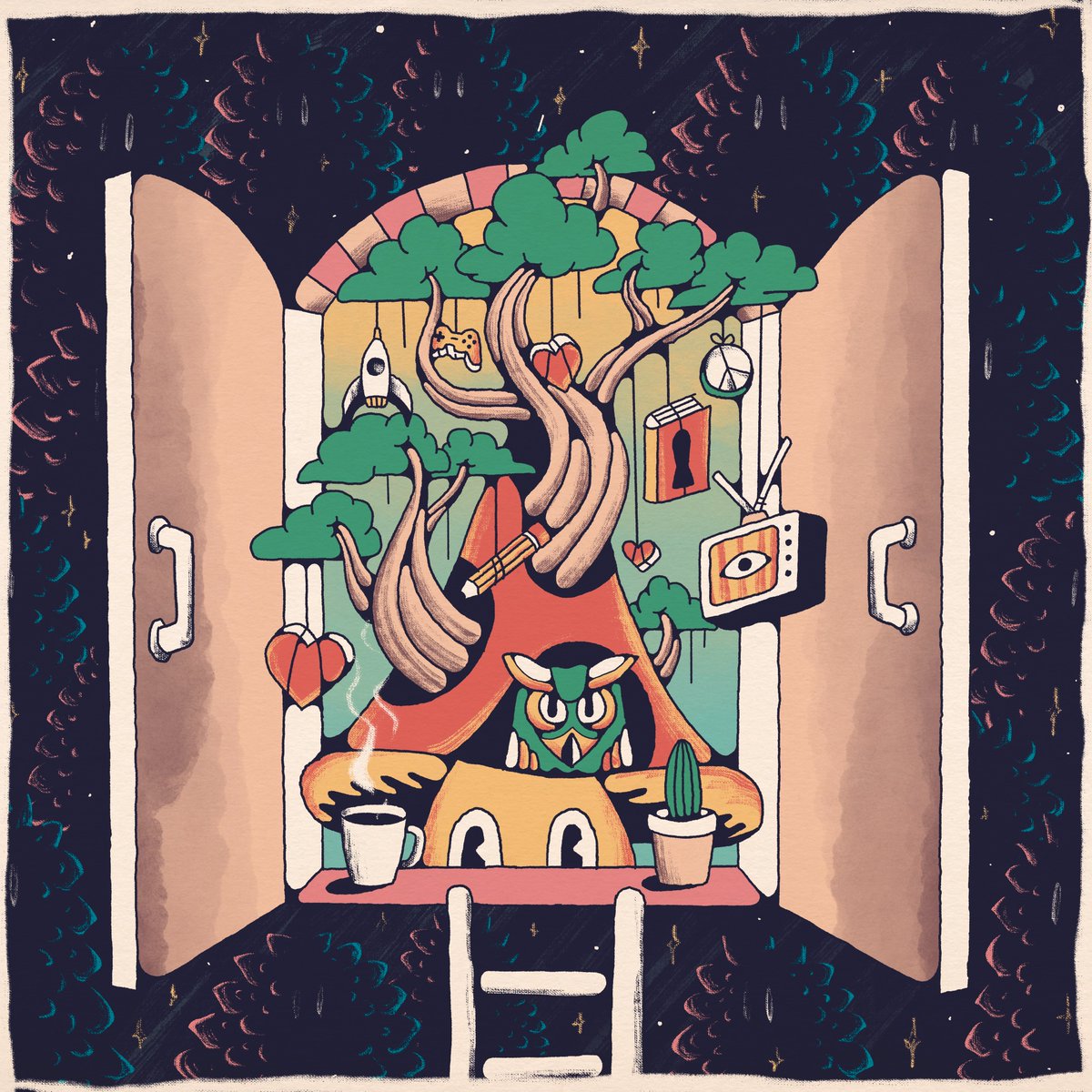 skitchism's tweet photo. After took several days off for Eid Mubarak, new auction on @formfunction is up ⚡️⚡️⚡️

#015 - Introvert Mind
15th Artwork in The Good Vibes Series
https://t.co/X3MJDTdQNc

#SolanaNFT #Solana https://t.co/UQHJHclqkW