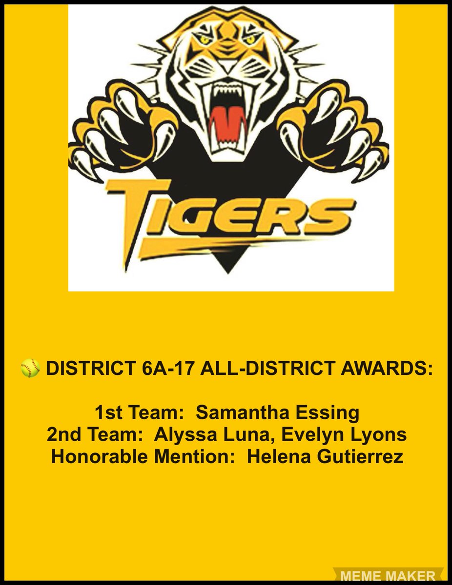 SwhsClub's tweet photo. 🎉🥎🥳  HUGE CONGRATULATIONS to these Lady Tigers for their All-District athletic awards! 🥳🥎🎉 @SpringWoodsHigh @woods_2020 #tigersoftball #swhsladytigers #swhs #springwoodshigh #sbisd https://t.co/bri5U8zrjr