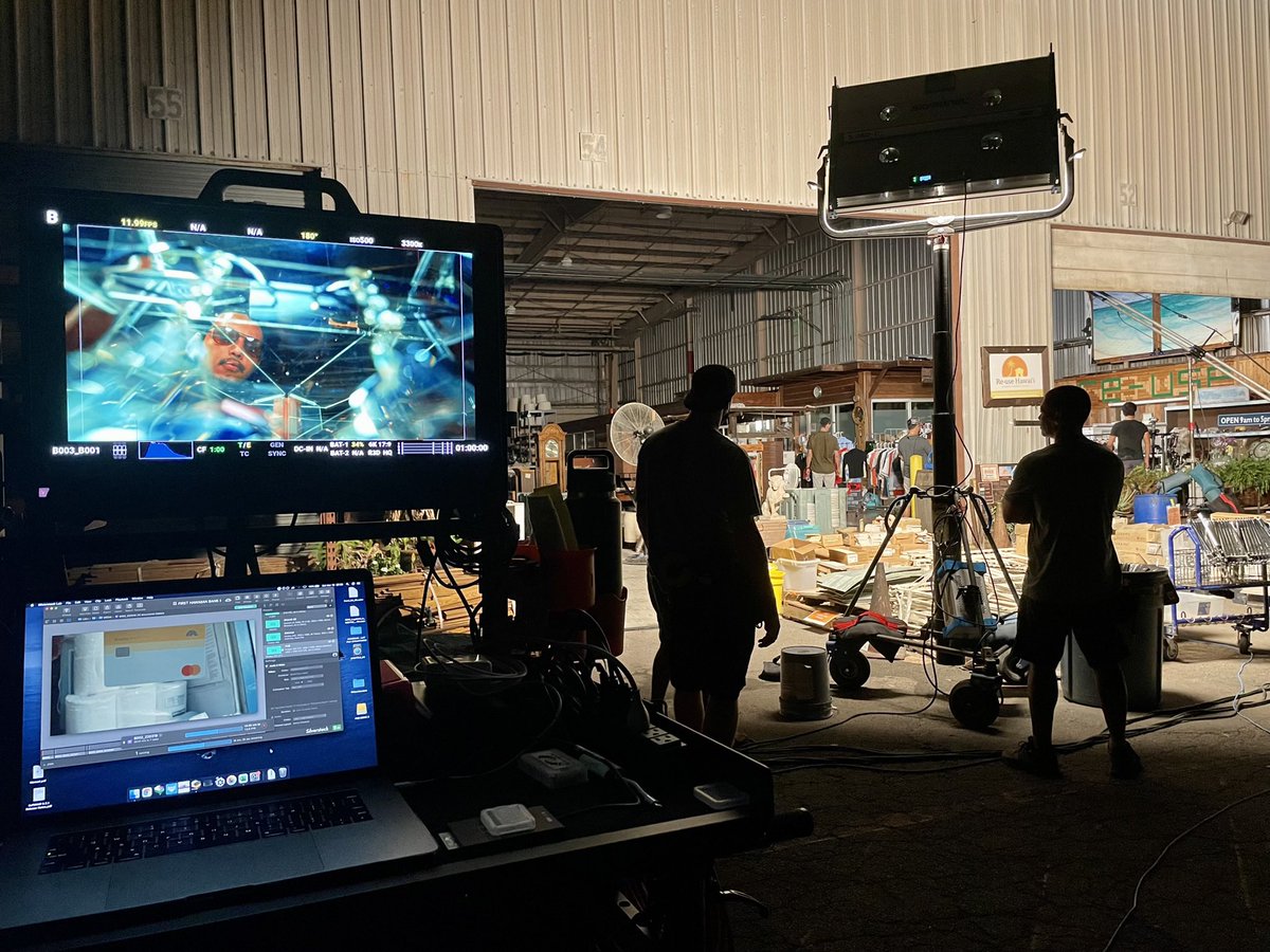 IslandFilmGroup's tweet photo. The Island Film Group team was on set with @FHBHawaii filming a commercial. Stay tuned... https://t.co/z970hgKSLH