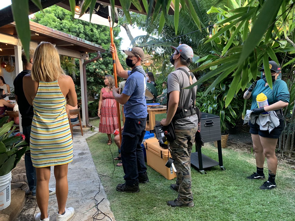 IslandFilmGroup's tweet photo. The Island Film Group team was on set with @FHBHawaii filming a commercial. Stay tuned... https://t.co/z970hgKSLH