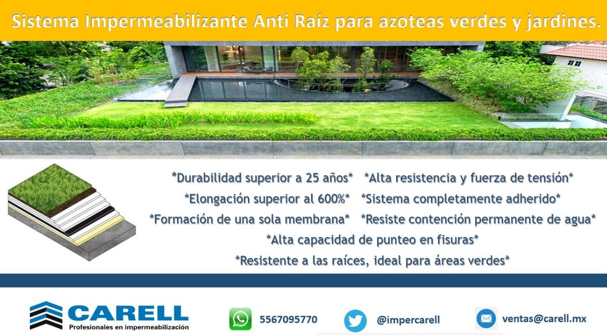 CARELL Profesionales en Impermeablización tweet media