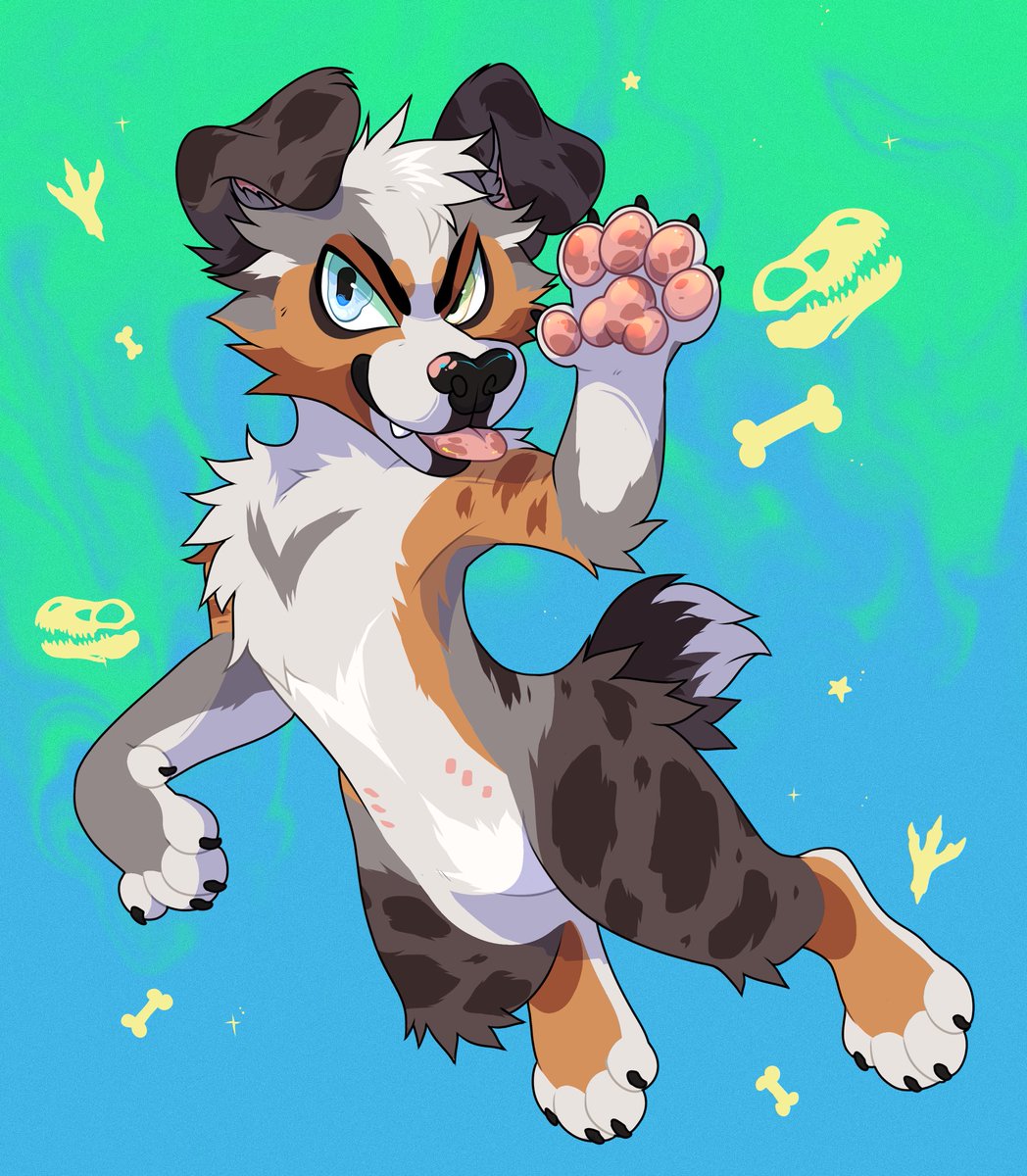 ardwoof's tweet photo. This was an art trade with xxozark on instagram:) https://t.co/j5GXO9tAri