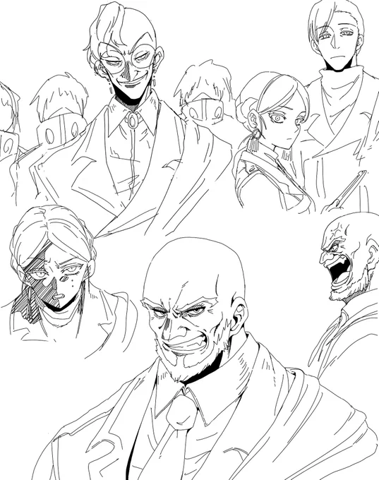 レドスレで漫画描こうと思ってた時期の。風呂敷バカデカすぎで何も出来なかった…供養 
