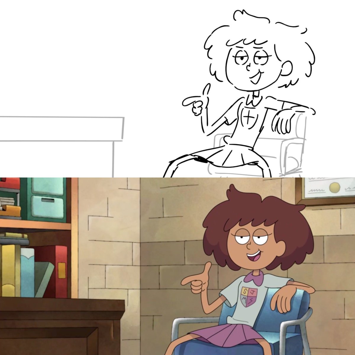 I was honored to be able to help out with some boards for the recent incredible "All In" Amphibia special. It was so wild to see how much this world and these characters changed since I was there way back in season 1!