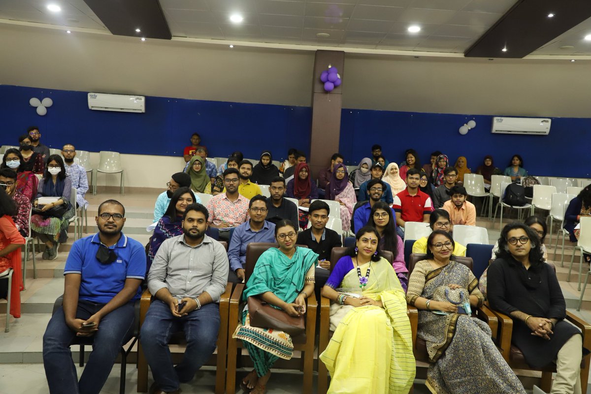GRRIPP_SA's tweet photo. Disaster Management Studio, Institute of Disaster Management and Vulnerability Studies, University of Dhaka, in collaboration with GRRIPP South Asia, has successfully organised special film screening of Shunte Ki Pao! (Are You Listening!) today on 9th May, 2022. 

#GRRIPP_SA https://t.co/JjP5CE8o8Q