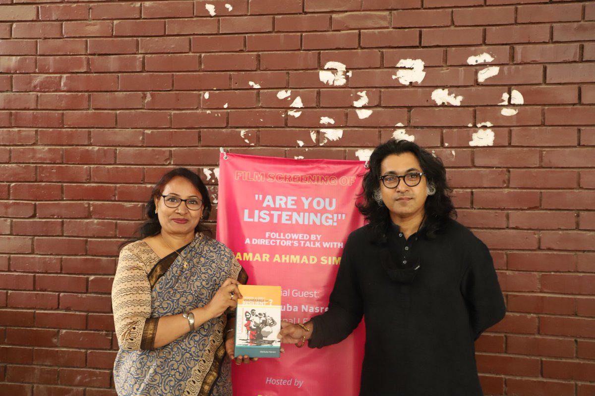 GRRIPP_SA's tweet photo. Disaster Management Studio, Institute of Disaster Management and Vulnerability Studies, University of Dhaka, in collaboration with GRRIPP South Asia, has successfully organised special film screening of Shunte Ki Pao! (Are You Listening!) today on 9th May, 2022. 

#GRRIPP_SA https://t.co/JjP5CE8o8Q