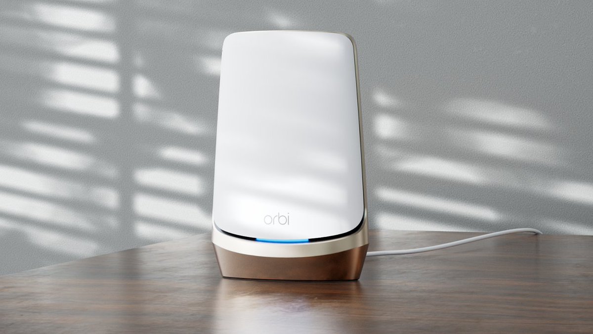 NETGEAR's tweet photo. The Orbi WiFi 6E (RBKE963) “is the most premium mesh WiFi system I have ever tested, delivering incredible connectivity, stability and device capacity.” - Robert Jones
Read the full @T3dotcom review: https://t.co/WfkdqOvxuR
#WiFi #WiFi6E #Orbi #NETGEARArmor #MeshWiFi #Internet https://t.co/6fzajWXA3t
