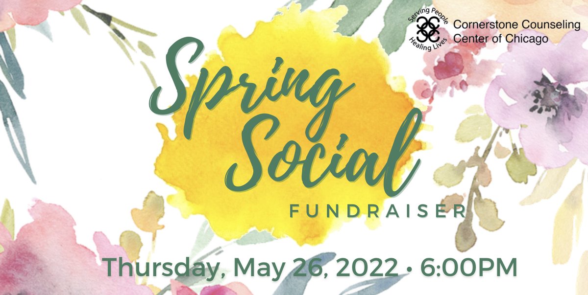 Chicago_Counsel's tweet photo. May is #MentalHealthAwarenessMonth and we are excited for you to join us for our Spring Social! This is an event to bring more awareness about mental health and how we help other in their healing and wellness. Be our guest, rsvp now: https://t.co/q0gD4Ly14I https://t.co/OZiqoVGxLo