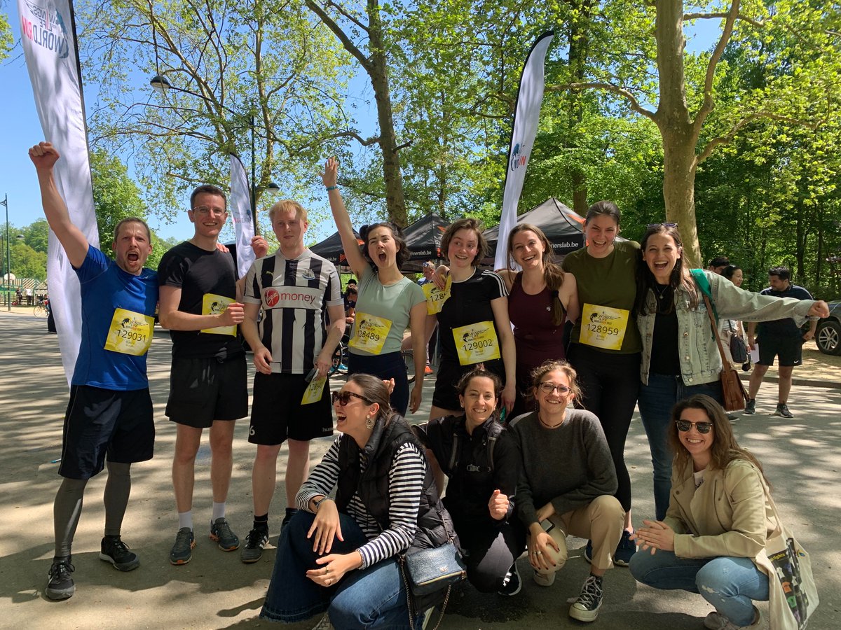 This weekend, the RPP Brussels office participated in the #WingsforLifeWorldRun - a run that occurs all over the world in support of spinal cord research.

We had a great time running and cheering for a good cause, and can't wait for 2023! #RPPrunsForHealth

<a href="/WFLWorldRun/">Wings for Life World Run</a>