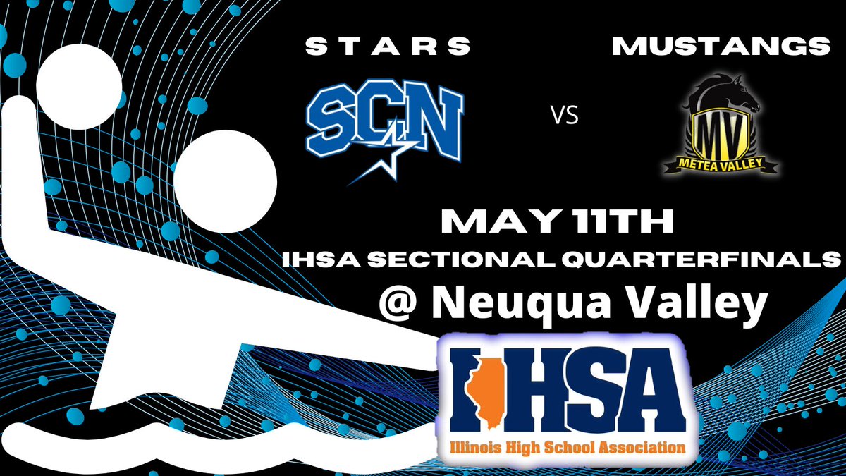 SCBoysWP's tweet photo. #GameDay @IHSA_IL Sectional Quarterfinals matchup vs. @mvhspolo at 6:15pm tonight!! @illpolo @ILLWaterPolo @STCNSports @SCNBoosters https://t.co/kbciMVz2Dd