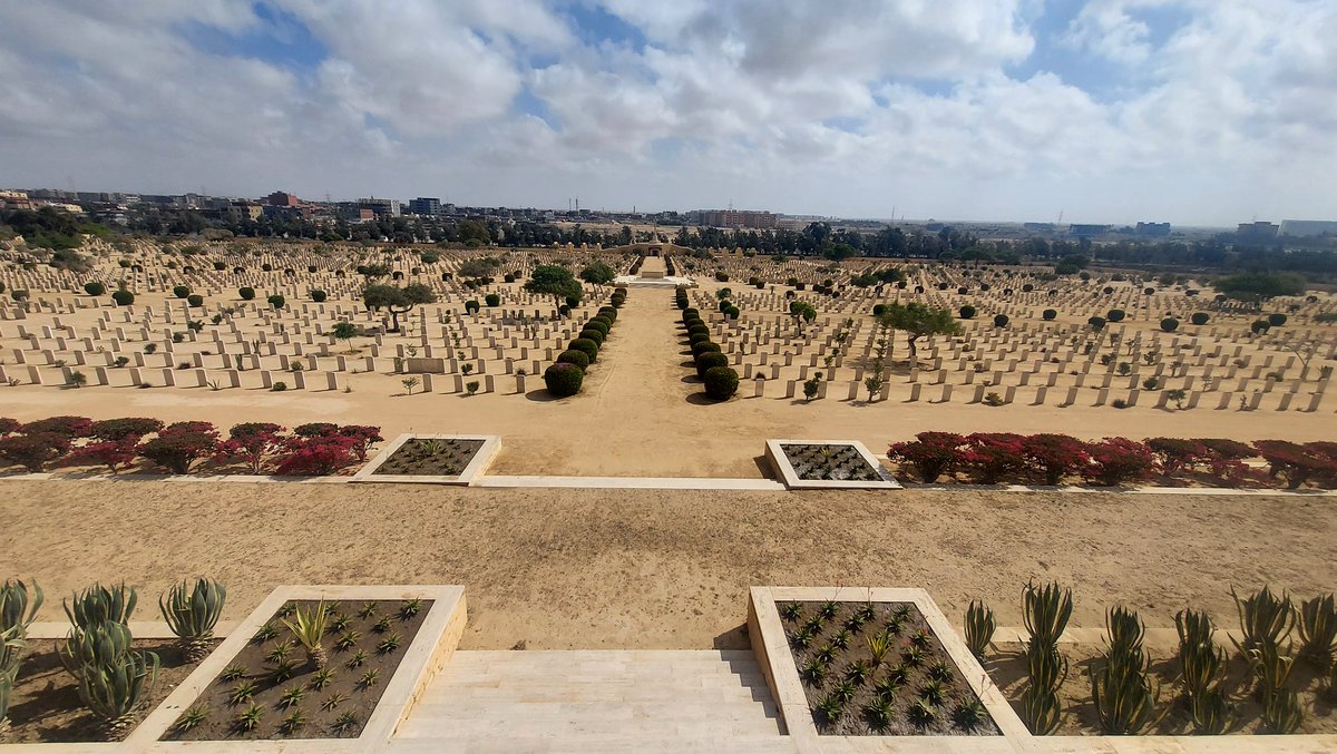 baghdady_rashed's tweet photo. Technical Manager Hort
@RodCarkett  visit today El Alamein war memorial cemetery and  take advantage of his long experience @CWGC @AAPAComms @georgeelia5 @MamdouhWahed3 https://t.co/kMy8mtEJ1c