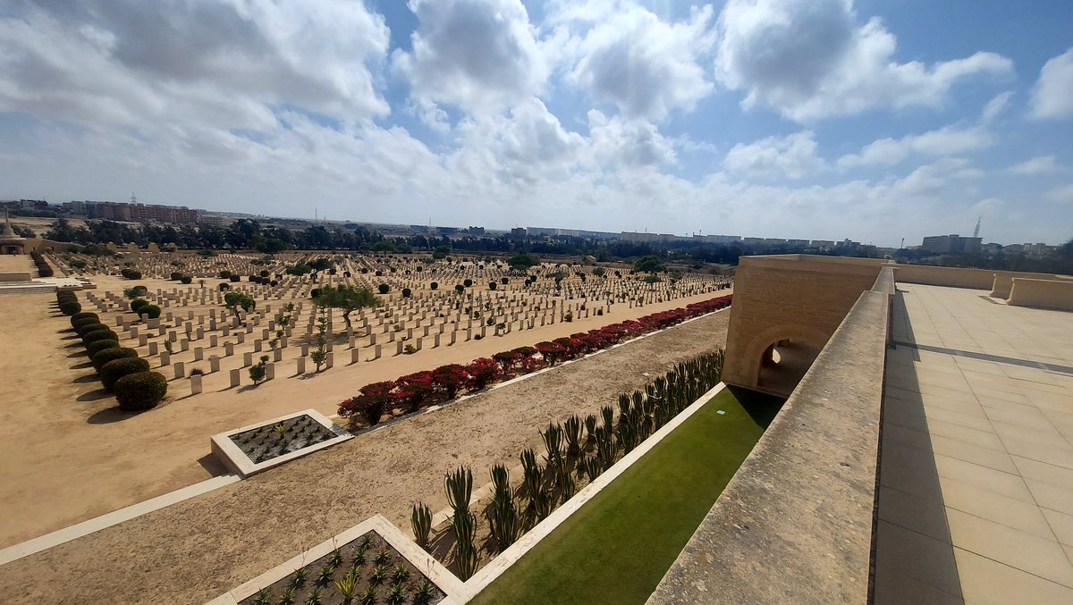 baghdady_rashed's tweet photo. Technical Manager Hort
@RodCarkett  visit today El Alamein war memorial cemetery and  take advantage of his long experience @CWGC @AAPAComms @georgeelia5 @MamdouhWahed3 https://t.co/kMy8mtEJ1c