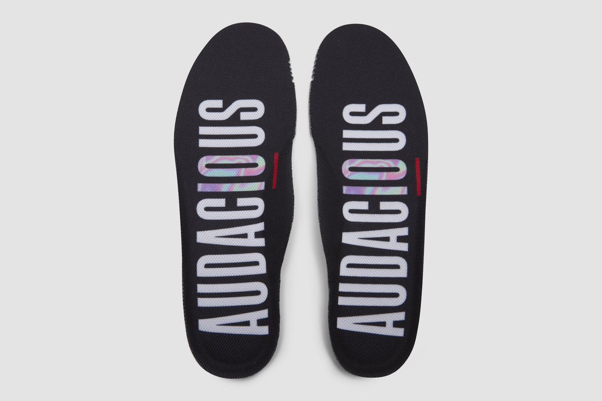 TEDxPortland's tweet photo. Our Year 10 shoe is our most audacious offering yet - meet the “TED FORCE 1.”

#AirForce1
#AF1
#Audacious
#JustDoIt
#ThereIsNoFinishLine
#TEDxPDX
#TEDxPortland
#SneakerWeek
#SneakerCityUSA https://t.co/x3z6fkkN2e