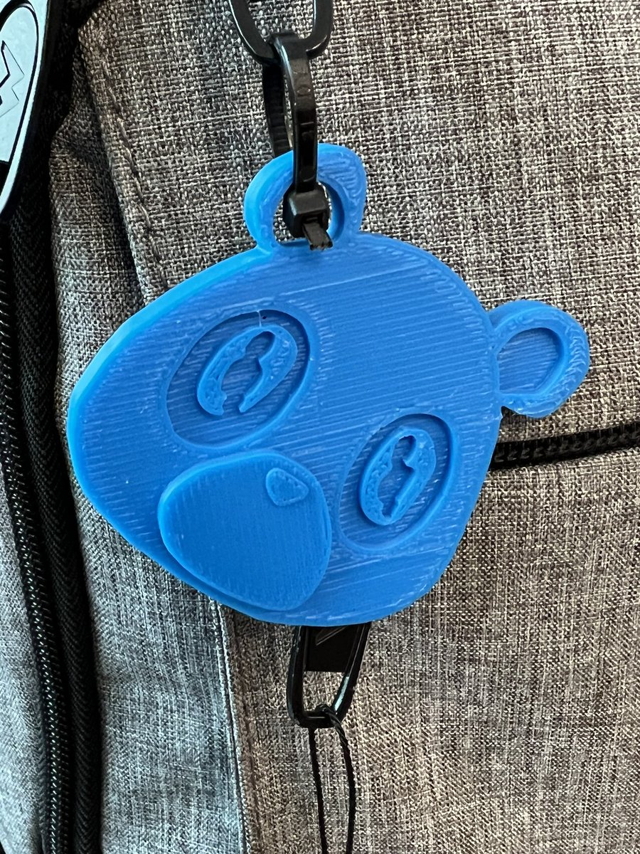 Mr_Blizzard_PHS's tweet photo. Parkville HS PLTW IED. Students designed and 3D printed a backpack charm for a client. @ParkvilleHigh @CTE_BaltCoPS https://t.co/ImzdJWPdtK