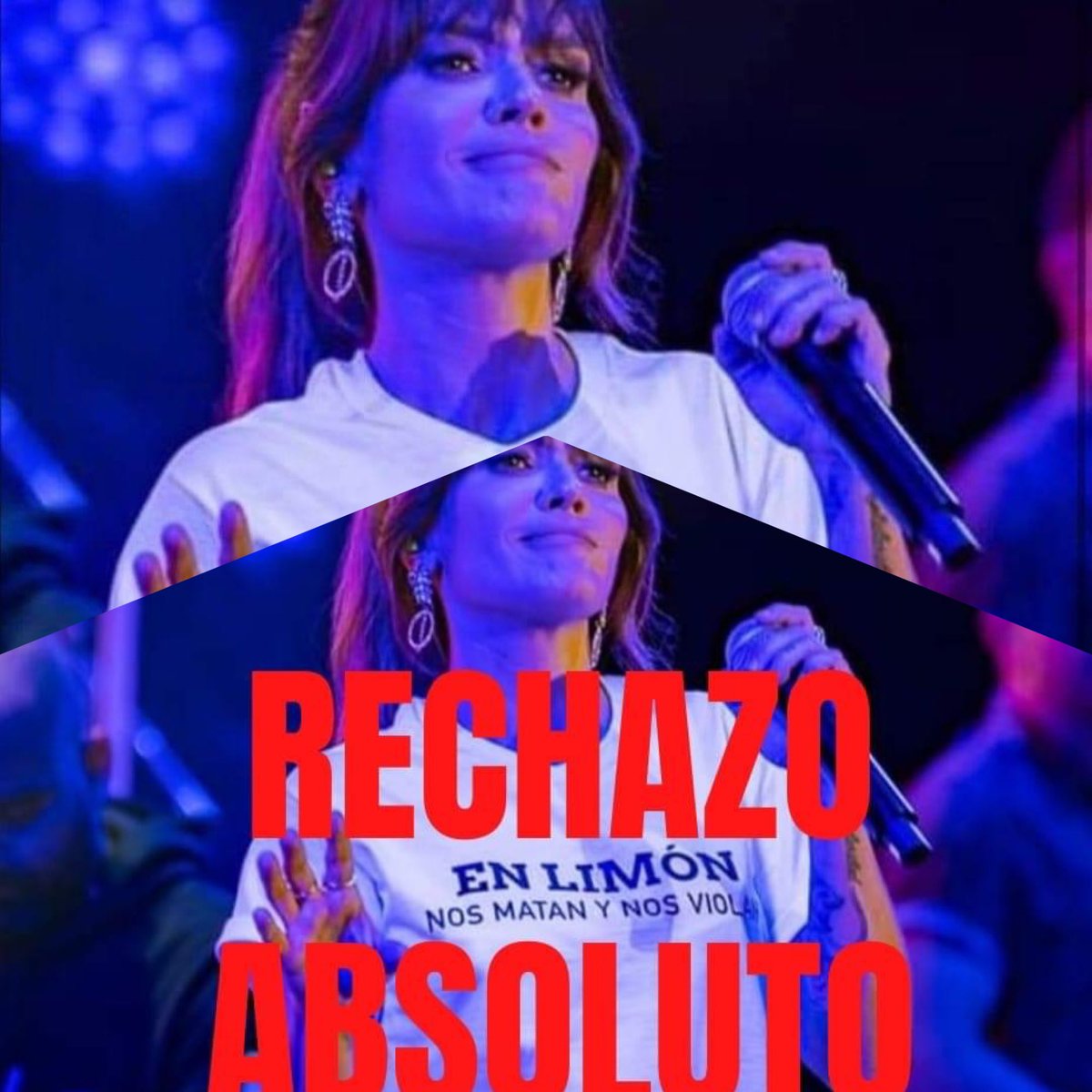Para una persona a la que nunca le han matado pero ni una gallina es fácil criticar a la Puertorriqueña Kany García por el mensaje de advertencia. Si lo quiere decir es que solo en en Limón las violan y matan, rechazo también.
