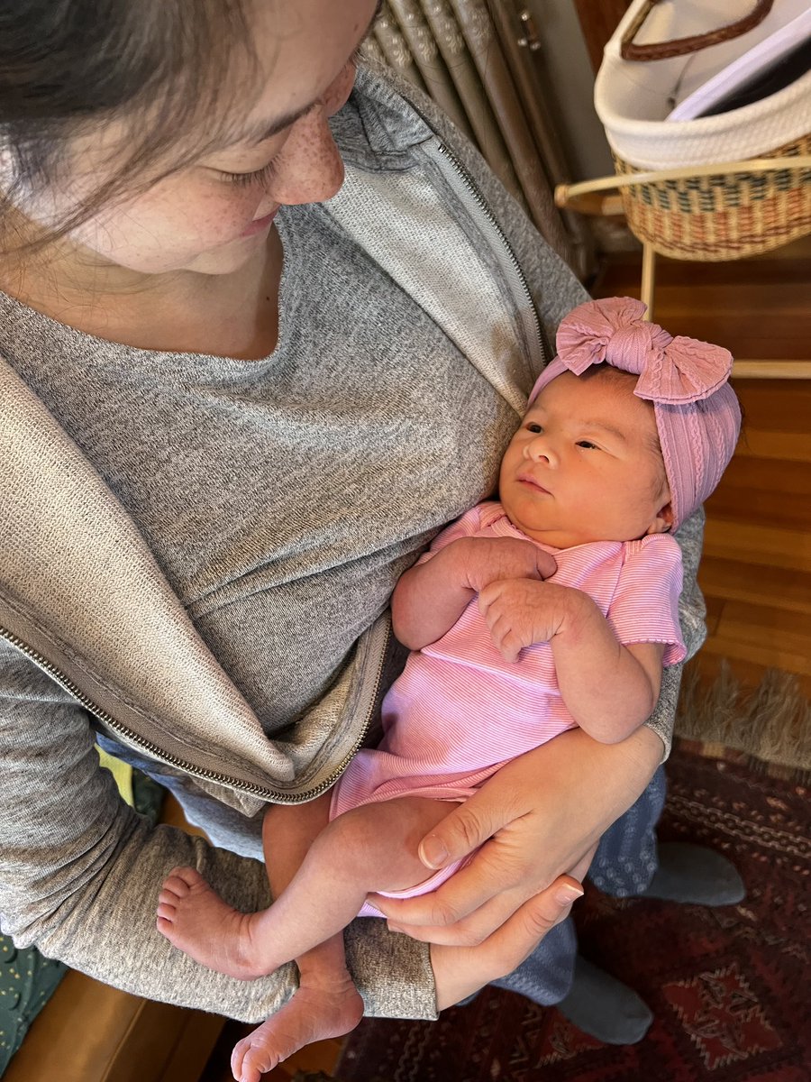 Had a very happy, sleepy, first Mother’s Day