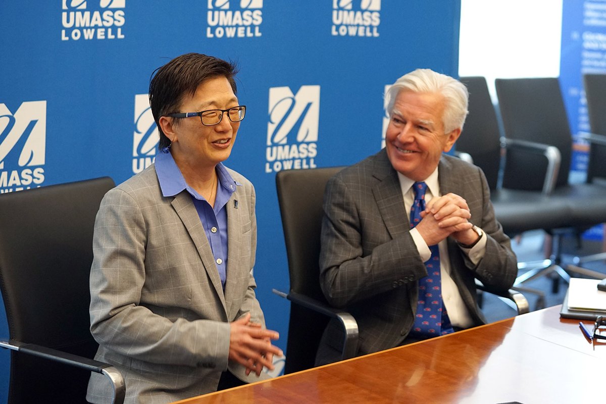 MartyMeehan's tweet photo. I am pleased to announce Dr. Julie Chen as the next Chancellor of @UMassLowell. Dr. Chen first joined the UMass Lowell community in 1997 and has made incredible advancements for the university since. 1/2 https://t.co/Q1UHE6vEIR https://t.co/mReuE9KpLS