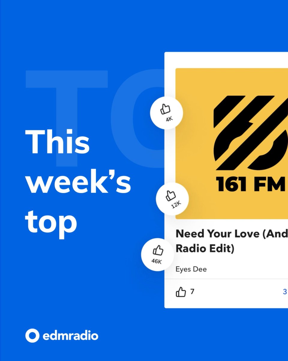 edmradio_me's tweet photo. 🎧Genre House
⭐️161 FM Stream 
We present you the best stream you've listened to many times this week. 161 FM adheres to the true electronic culture and selects worthy of our attention for broadcasting music💙Want to discover more dance streams? Go to link in bio
#edm #dancemusic https://t.co/hMmhmt6IjN