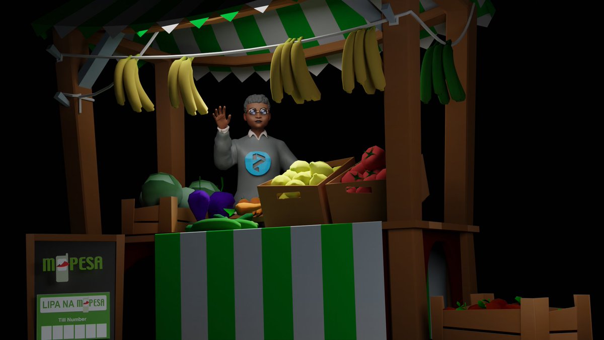 ItsKenzyLimon's tweet photo. My first approach in creating a Mama Mboga Kiosk in 3D. Its a working progress.
Note the RetailPay Logo 😃
#roysa #lilian #audi #BreakingNews #ManchesterCity https://t.co/5LtU1m4FMd