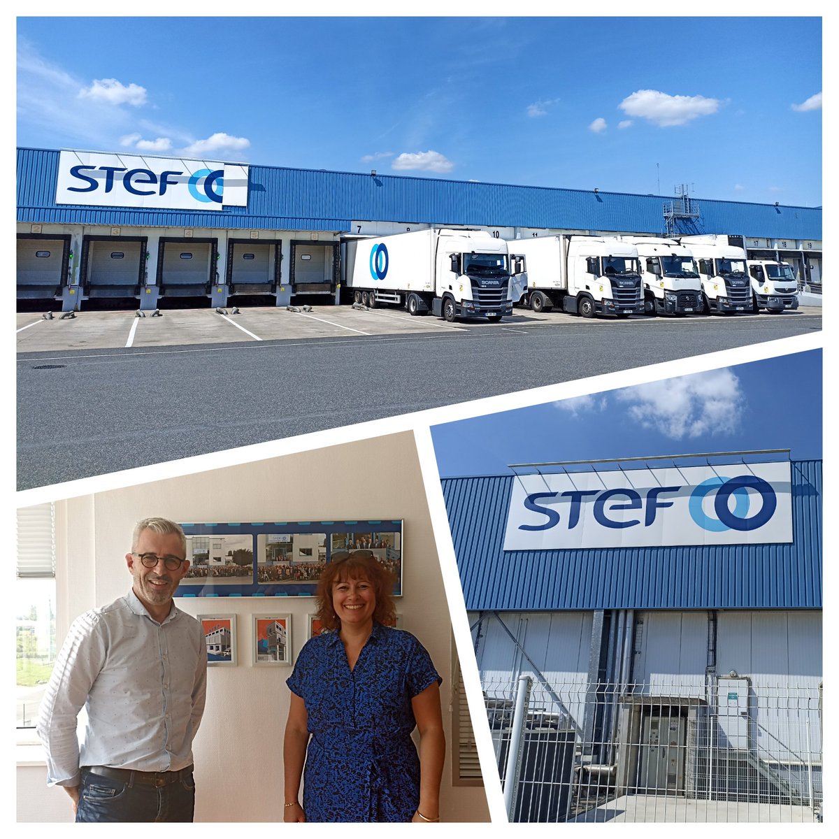 letty_chard79's tweet photo. #Vismavie de chef d'entreprise @acpoitiers / @Medef79 avec Stéphane GUIGNARD à STEF Niort 1 : comité directeur, négociation prime d'intéressement avec les représentants syndicaux des personnels de la logistique, ronde du plan de maîtrise sanitaire... https://t.co/MJT3UGxn9d