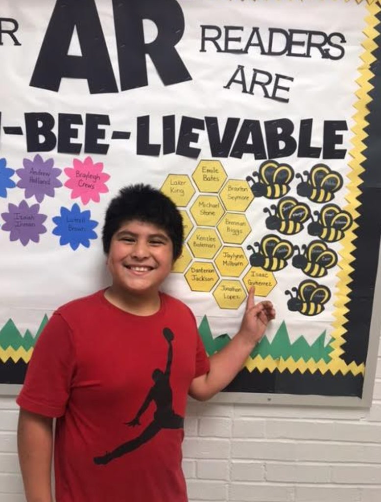 baldwinrams1's tweet photo. Congratulations to Danterion Jackson, Isaac Gutierrez, and Jonathan Santos Lopez! They met their AR goal for the 4th Quarter! Way to go! #baldwinBEthechange #readersareleaders #argoals #crushinggoals #waytogo #books #reading #lastnineweeks https://t.co/vDSjr3RbxC