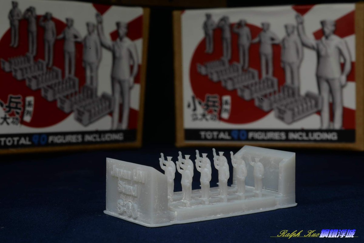 RalphKuo's tweet photo. Newest 3D figures for IJN ships made by Taiwanese maker.

#鋼鐵浮城 #RalphKuo
#Seaman_figures_for_IJN
#ProStudio #Taiwan_Goods #shipmodels https://t.co/LH7IMSCzLg