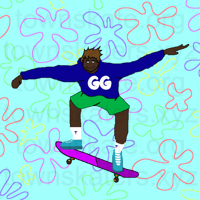 townskate's tweet photo. Good afternoon Townskate Crew!

This Townskater is sporting the "GG" hoodie, now available on our Townskate shop! 

Check it out now!
https://t.co/Xz6JIrNfNH

And as always, make sure to join our #Discord via our #NFTdApp! https://t.co/amoGgqHZQw!

#OpenSeaNFT #MATIC #Web3 #NFTs https://t.co/eGMvm0TOeW