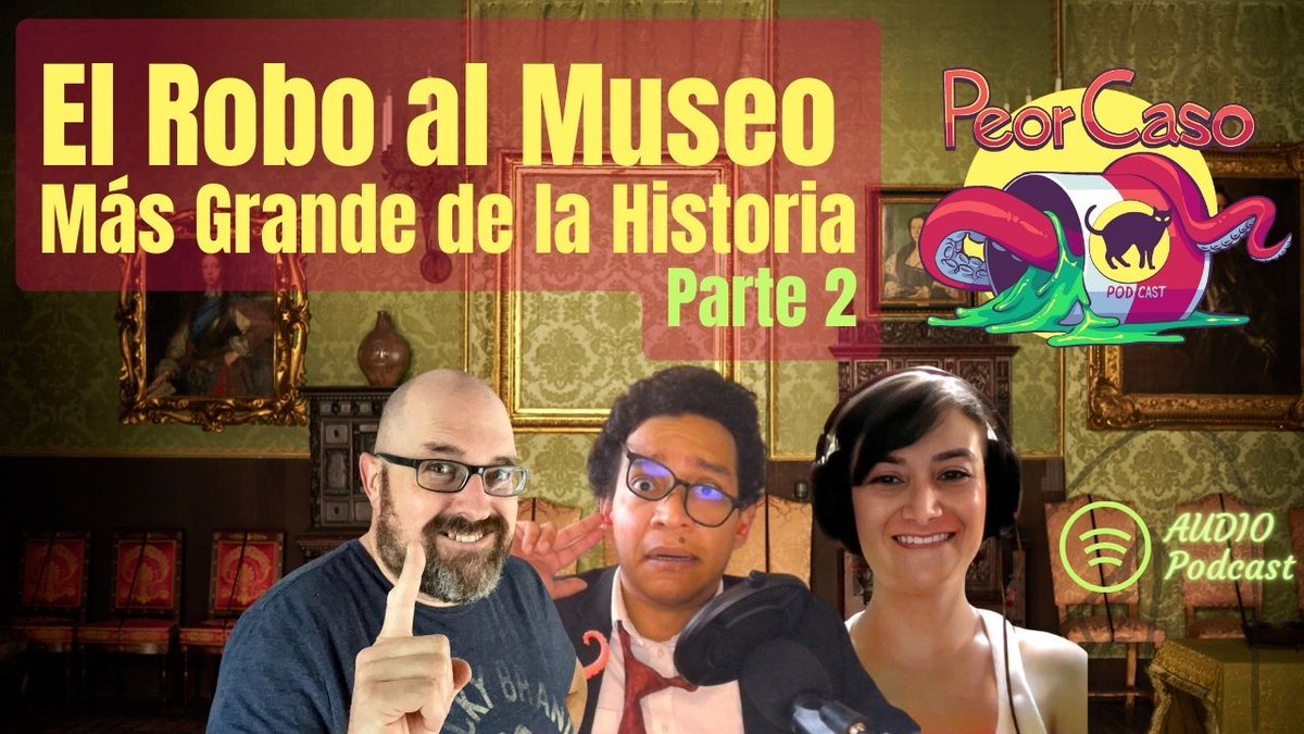 PeorCaso's tweet photo. 🖼️ Continuamos esta semana con Maria P. Restrepo hablando de arte y el robo al museo mas grande del mundo. Escúchalo en tu app de podcast favorito, Spotify o https://t.co/hDEZUmqGcQ
🏅 Y si quieres colaborar con este proyecto considera hacerte Patreon en https://t.co/ULHQHBBZ0q https://t.co/rzUXzVV0Ow