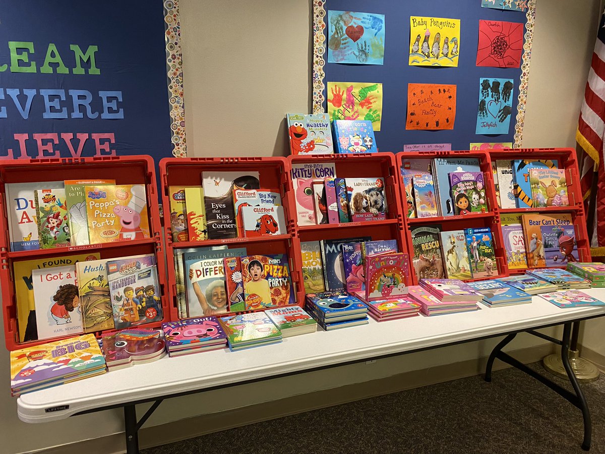 SunshineDucks's tweet photo. Our very 1st @Scholastic book fair is up and ready #DuckTales #isdstrong https://t.co/I65eArczSw